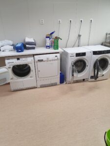 Vaskemaskiner som kan benyttes